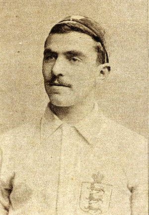 Alf Milward of England