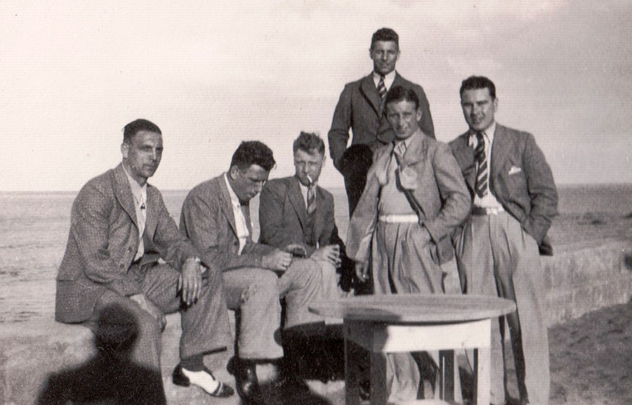 Ben Williams on tour in the Canaries, 1934