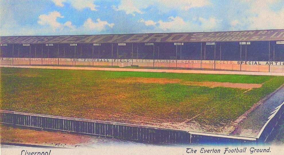 The old Beaty Brothers stand at Goodison Park