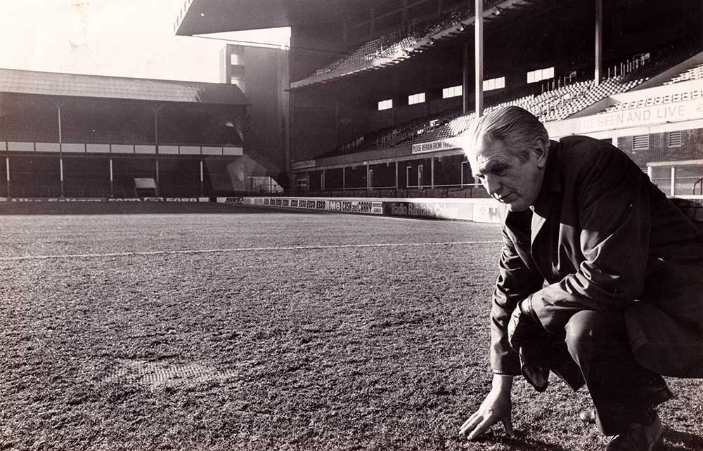 Checking the pitch in the 1970s